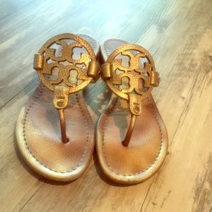 Tory Burch Miller Sandal Gold